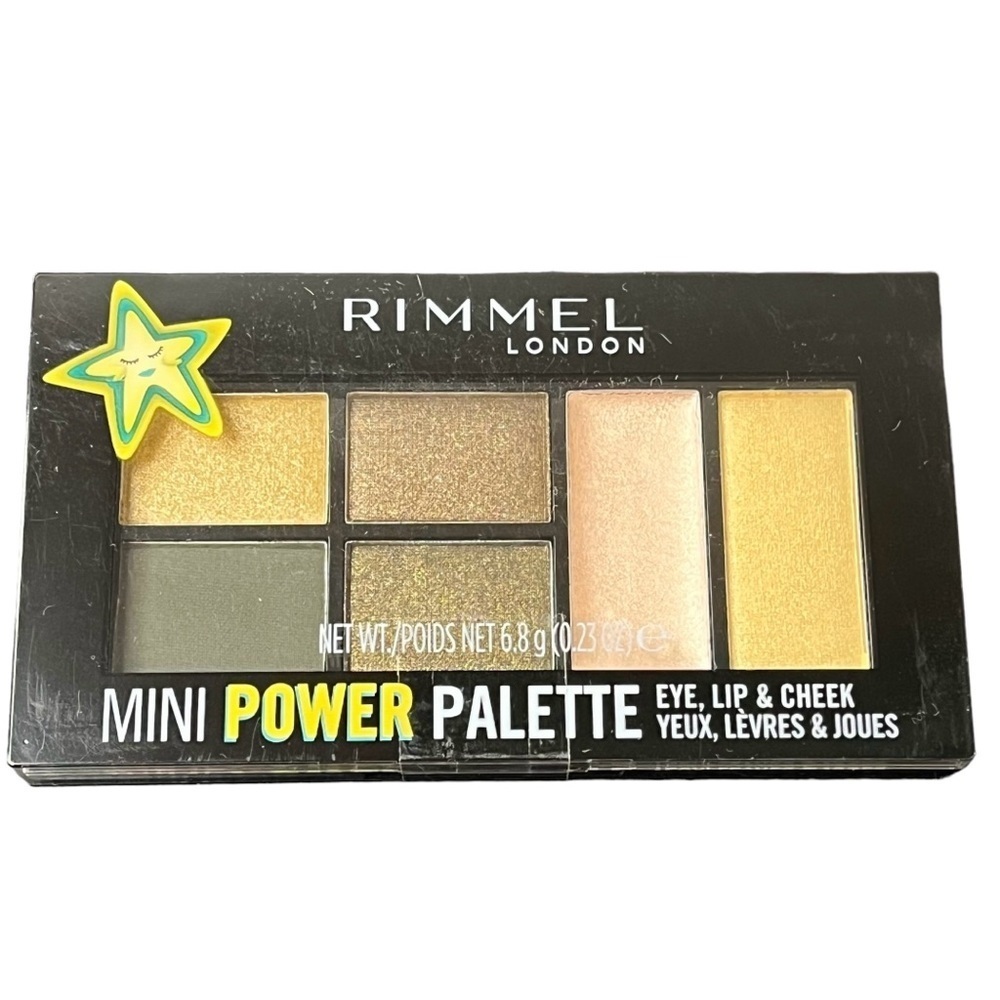 Rimmel Boss Babe Multi Use Palette Eyeshadow Lip Cheek Highlight Mini Power
